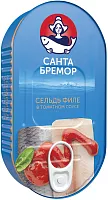 Santa Bremor herring fillet in tomato sauce, 175 g
