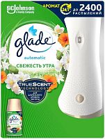 Glade automatic spray holder and morning freshness automatic spray refill, 269 ml