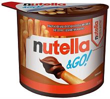 Nutella & Go breadsticks with nut paste, 52 g