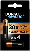 Duracell Optimum AA batteries, 4 pc