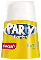 Paclan Party Everyday disposable plastic cups, 200 ml, 12 pc