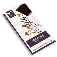 Belgian dark chocolate, 90% cocoa, 100 g