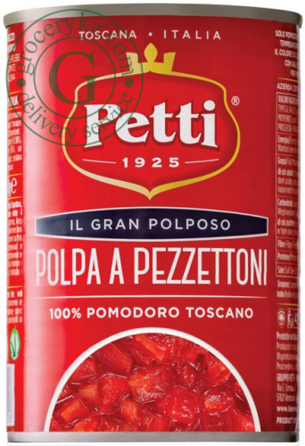 Petti chopped tomatoes, 400 g