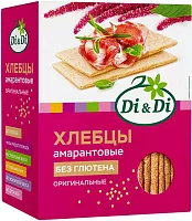 Di&Di amaranth crispbread, 195 g