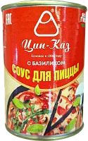 Tsinkaz pizza sauce, basil, 400 g