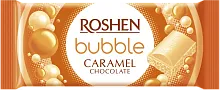 Roshen bubble chocolate bar, caramel, 80 g