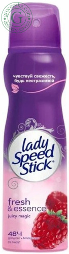 Lady Speed Stick women deodorant-antiperspirant, juicy magic, spray, 150 ml