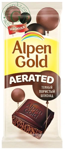 Alpen Gold aerated dark chocolate, 80 g