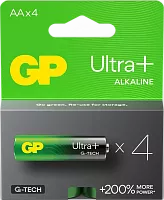 GP Ultra+ AA batteries, 4 pc