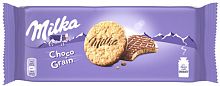 Milka choco grain biscuits, 126 g