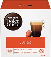 Nescafe Dolce Gusto Lungo coffee capsules, 16 capsules