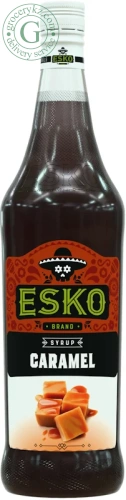 Esko beverage syrup, caramel, 1 l