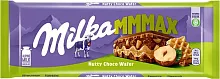 Milka chocolate bar, nutty choco wafer, 270 g