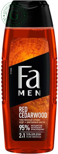Fa Men shower gel, red cedarwood, 250 ml