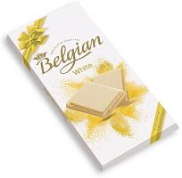 Belgian white chocolate, 100 g