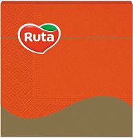 Ruta paper napkins, orange (20 in 1)