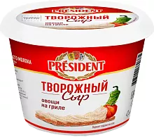 President cream cheese, grilled vegetables, 140 g