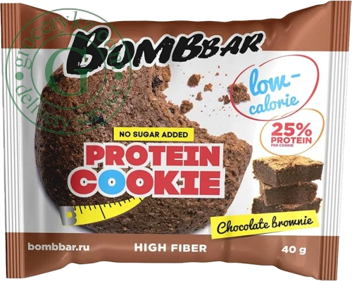 Bombbar protein cookies, chocolate brownie, 40 g