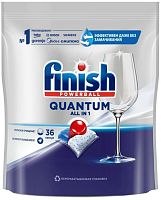 Finish Quantum All in 1 dishwasher tablets, 36 tablets