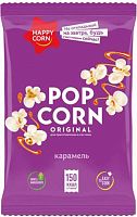 Happy Corn microwave popcorn, caramel, 100 g