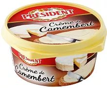 President Creme De Camembert spreadable cheese, 125 g
