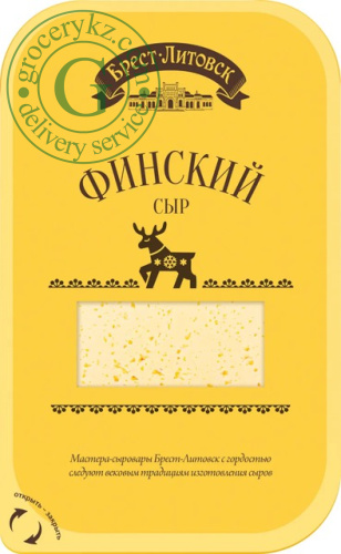 Brest Litovsk Finnish semi hard cheese, sliced, 150 g