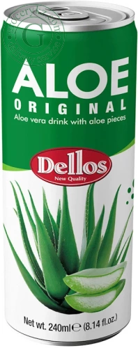 Dellos aloe original drink, 240 ml
