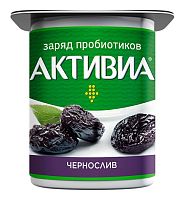 Activia yogurt, classic, prunes, 2.9%, 120 g