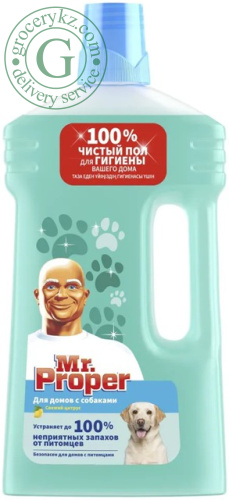 Mr.Proper floor cleaner, for houses with dogs, 1000 ml