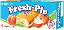 Orion Fresh Pie (6 in 1), peach, 150 g