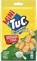 TUC mini cracker, sour cream and onion, 110 g