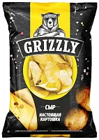 Grizzly potato chips, cheese, 60 g