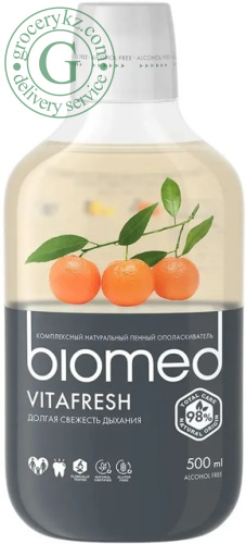 Biomed VitaFresh mouthwash, 500 ml