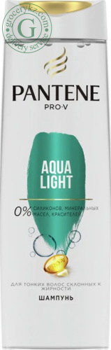 Pantene Pro-V Aqua Light shampoo for fine and oily hair, 400 ml