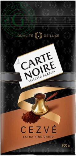 Carte Noire ground coffee, extra fine grind, 200 g