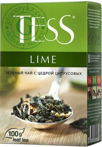 Tess Lime green loose tea, 100 g