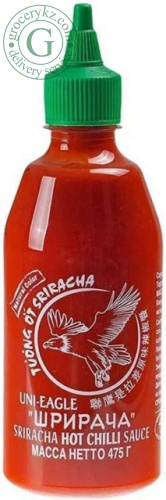 Uni-Eagle Sriracha hot chili sauce, 475 g