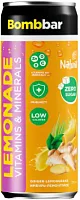 Bombbar lemonade, ginger and lemongrass, 330 ml