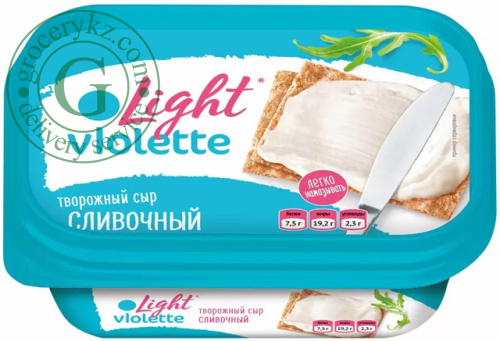 Violette cream cheese, light, 160 g