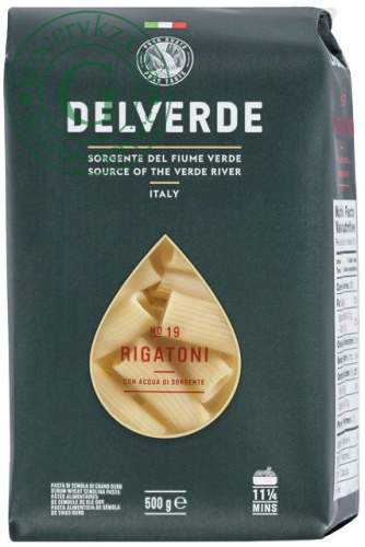 Delverde Rigatoni 19 pasta, 500 g