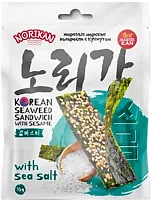 Norikan seaweed sandwich, sesame and salt, 16 g