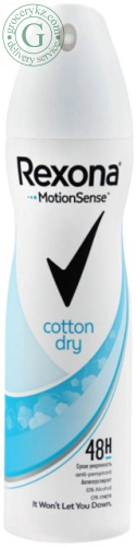 Rexona women antiperspirant, cotton dry, spray 150 ml