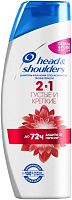 Head & Shoulders 2 in 1 shampoo and conditioner, thick and strong, 400 ml