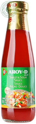 Aroy-D sweet and sour sauce, 190 ml Aroy-D sweet and sour sauce, 190 ml