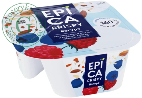 Epica Crispy yogurt, berries, 138 g