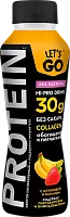 Let's Go high protein cocktail, strawberry and banana, 340 g