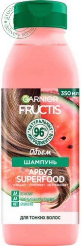 Fructis shampoo, for thin hair, 350 ml