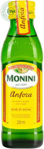 Monini Anfora olive oil, 250 ml