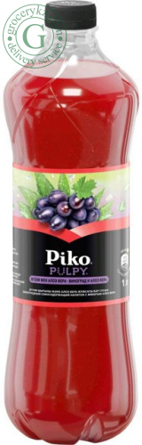 Piko Pulpy grape and aloe vera juice, 1 l