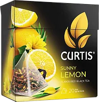 Curtis Sunny Lemon black tea, 20 pyramids